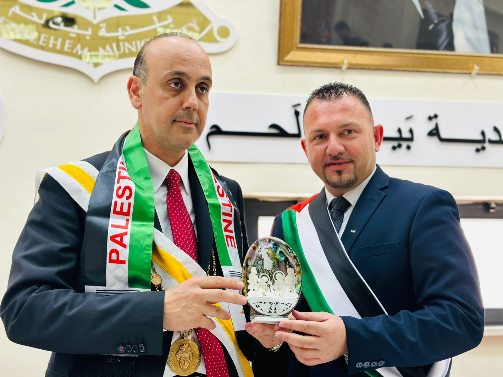 بلدية بيت لحم تحتفل بتوقيع اتفاقية توأمة مع مدينة بافوس القبرصية