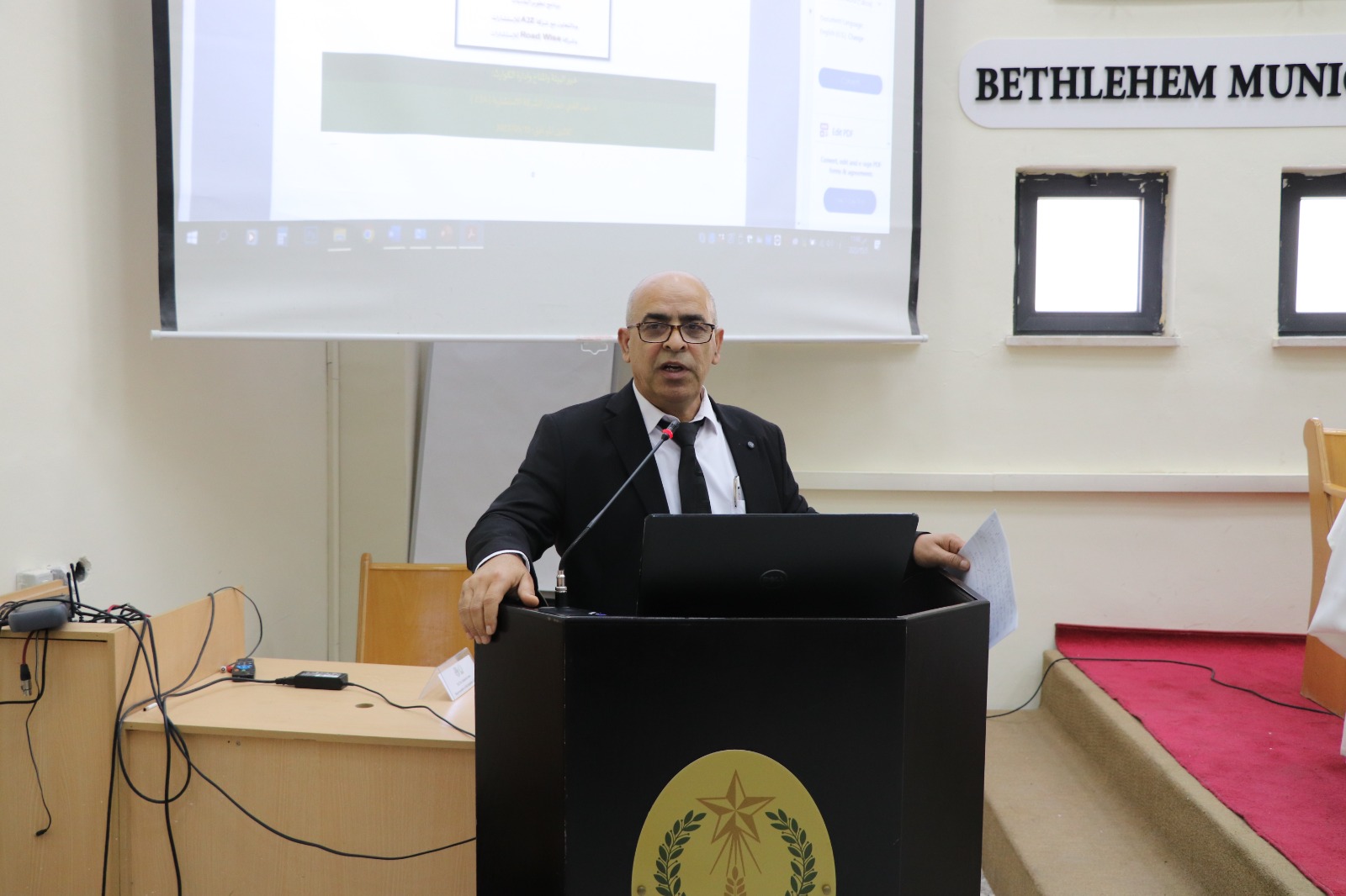 بلدية بيت لحم تعقد ورشة عمل فريق التخطيط التعاوني للخطة المرنة لمدينة بيت لحم (2023-2026)