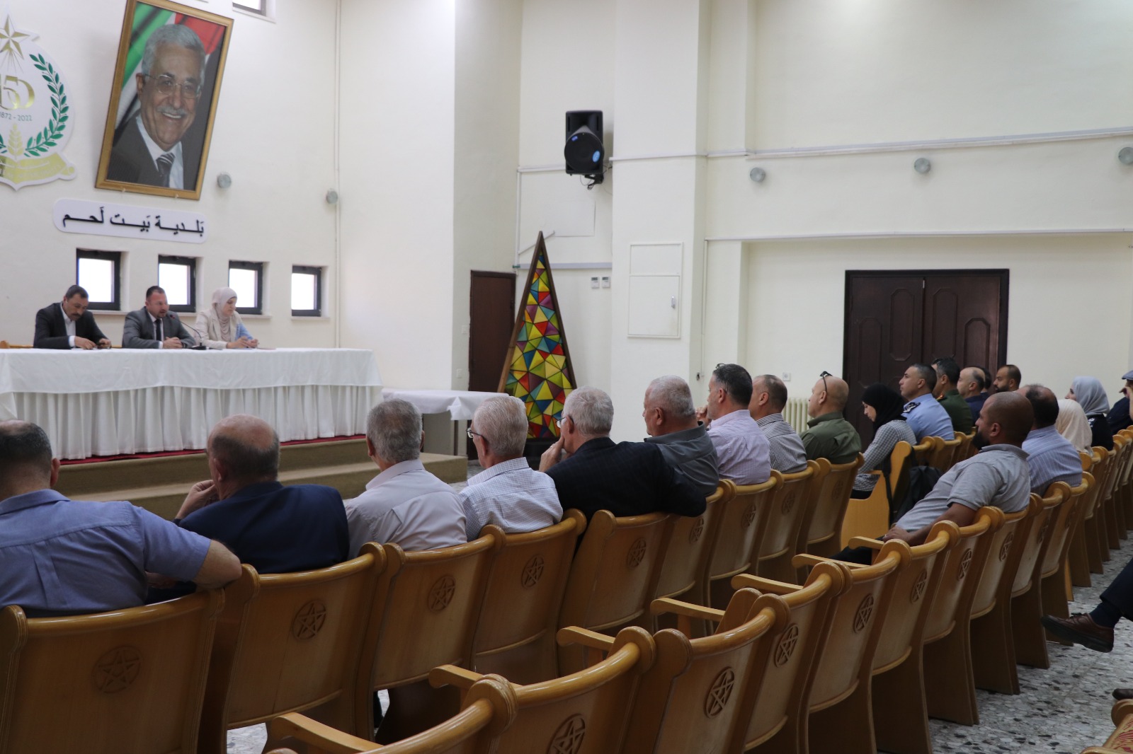 بلدية بيت لحم تعقد ورشة عمل فريق التخطيط التعاوني للخطة المرنة لمدينة بيت لحم (2023-2026)