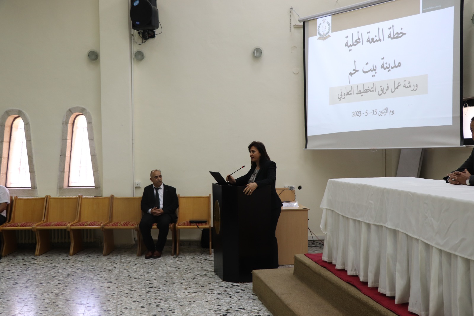 بلدية بيت لحم تعقد ورشة عمل فريق التخطيط التعاوني للخطة المرنة لمدينة بيت لحم (2023-2026)