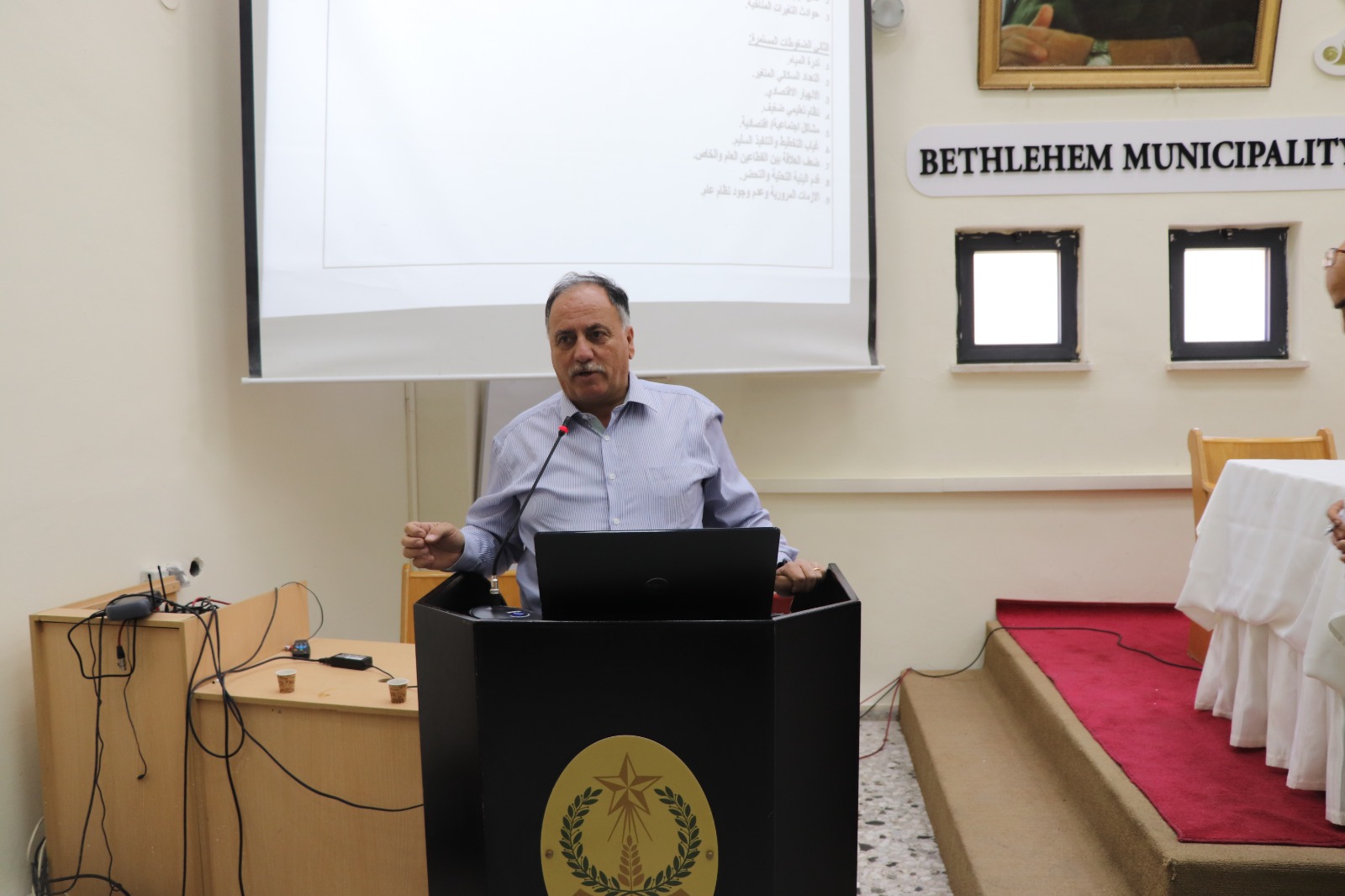 بلدية بيت لحم تعقد ورشة عمل فريق التخطيط التعاوني للخطة المرنة لمدينة بيت لحم (2023-2026)