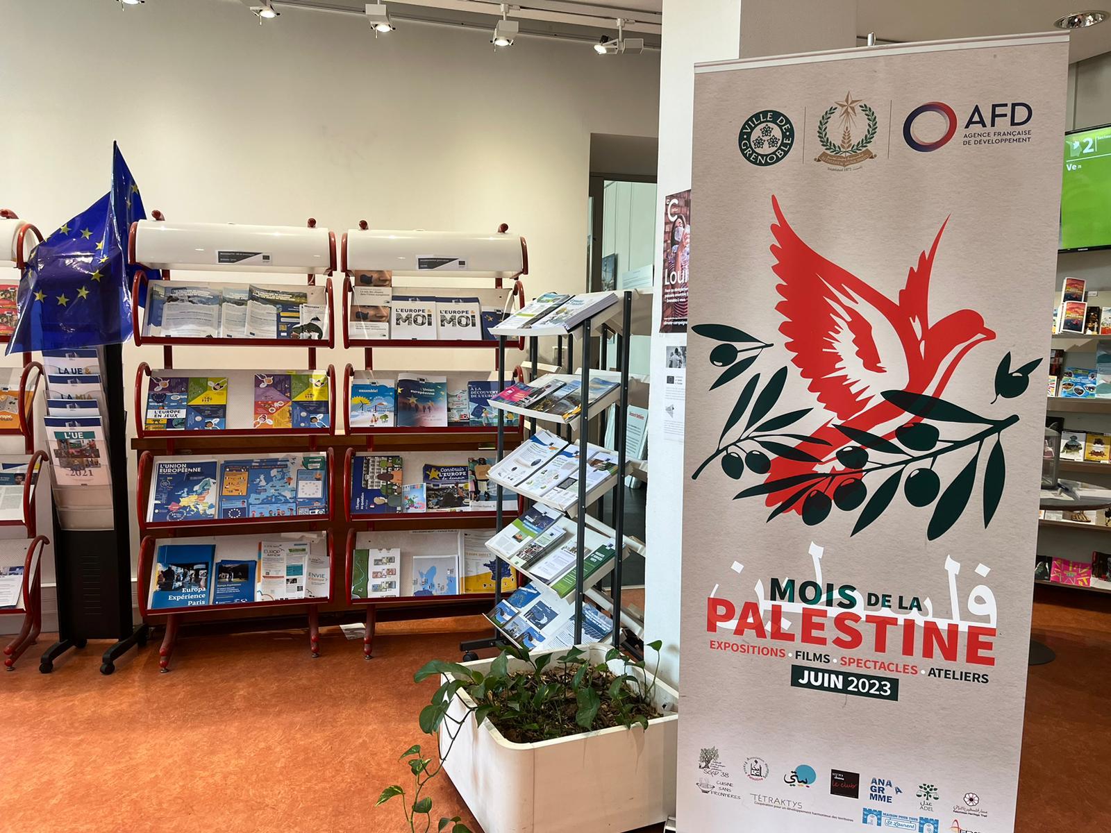 حنانيا يُطلق فعاليات شهر فلسطين في مدينة جرونوبل الفرنسية