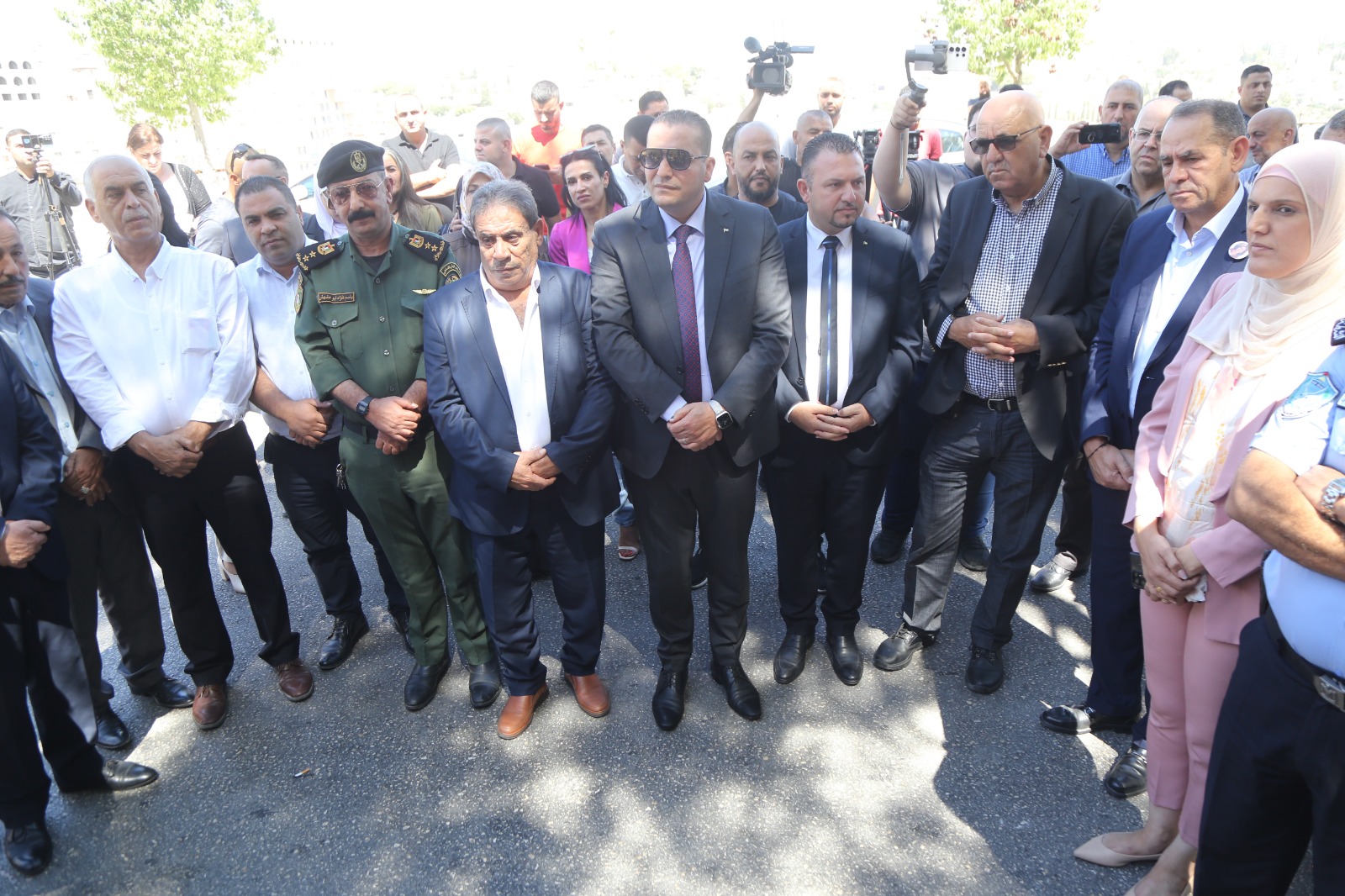 بلدية بيت لحم تحتفل بتدشين جدارية "شهيدة عين الحقيقة وصوت الشعب إبنة بيت لحم شرين أبو عاقلة وشهداء الصحافة الفلسطينية"