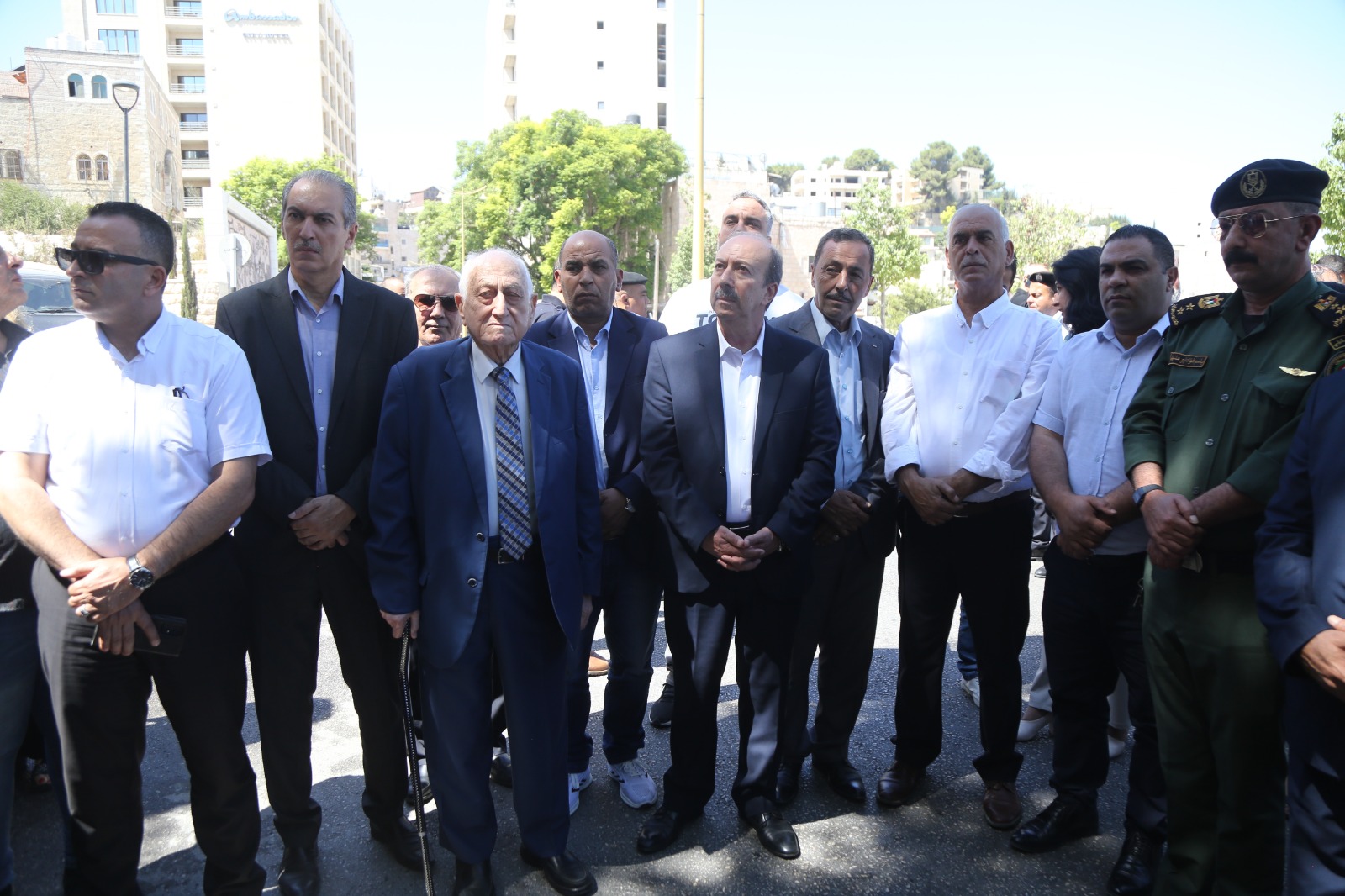 بلدية بيت لحم تحتفل بتدشين جدارية "شهيدة عين الحقيقة وصوت الشعب إبنة بيت لحم شرين أبو عاقلة وشهداء الصحافة الفلسطينية"