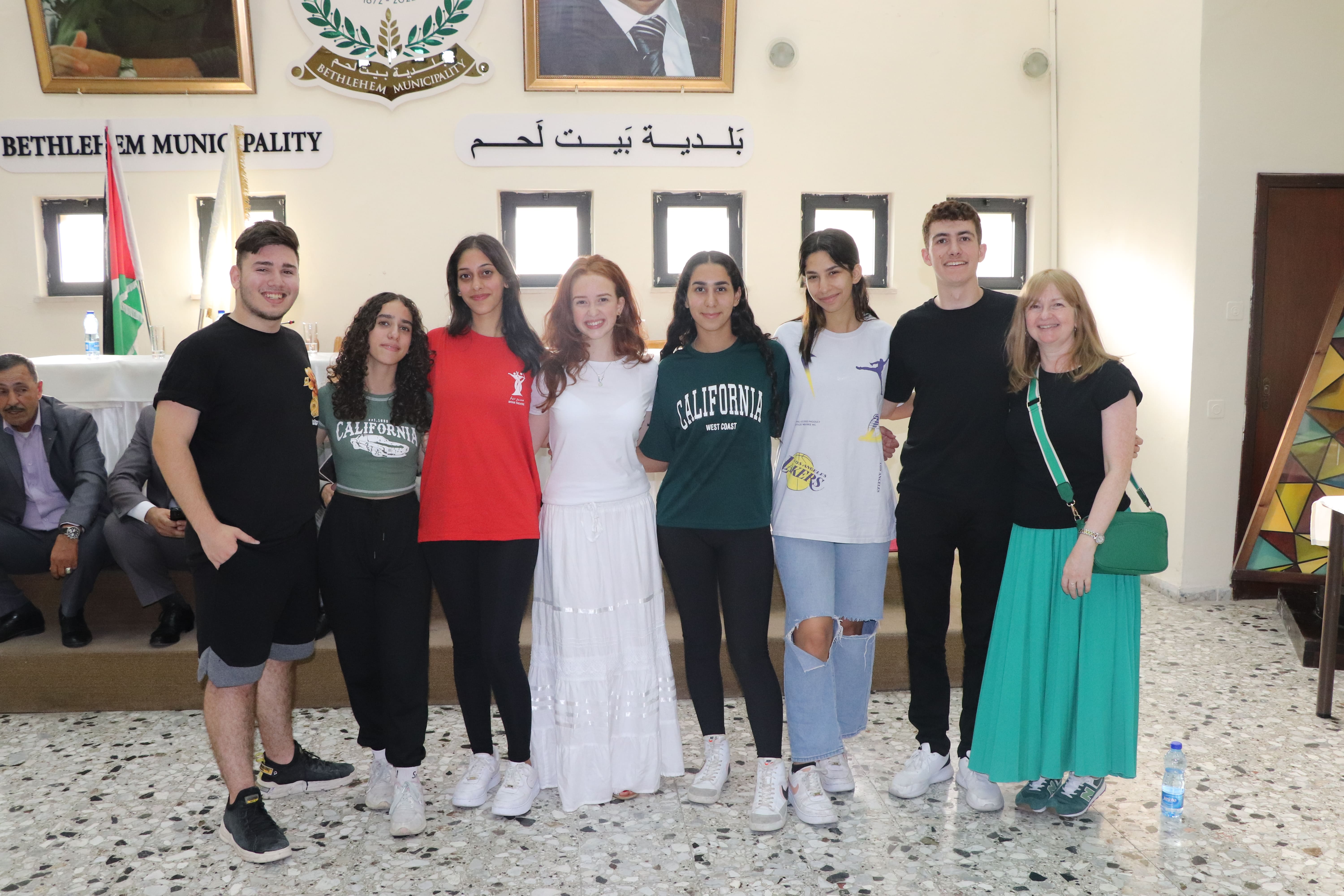 بلدية بيت لحم تنظم حفلاً على شرف رئيس بلدية غلاسكو السابق أليكس موسين والوفد الإسكتلندي المرافق له