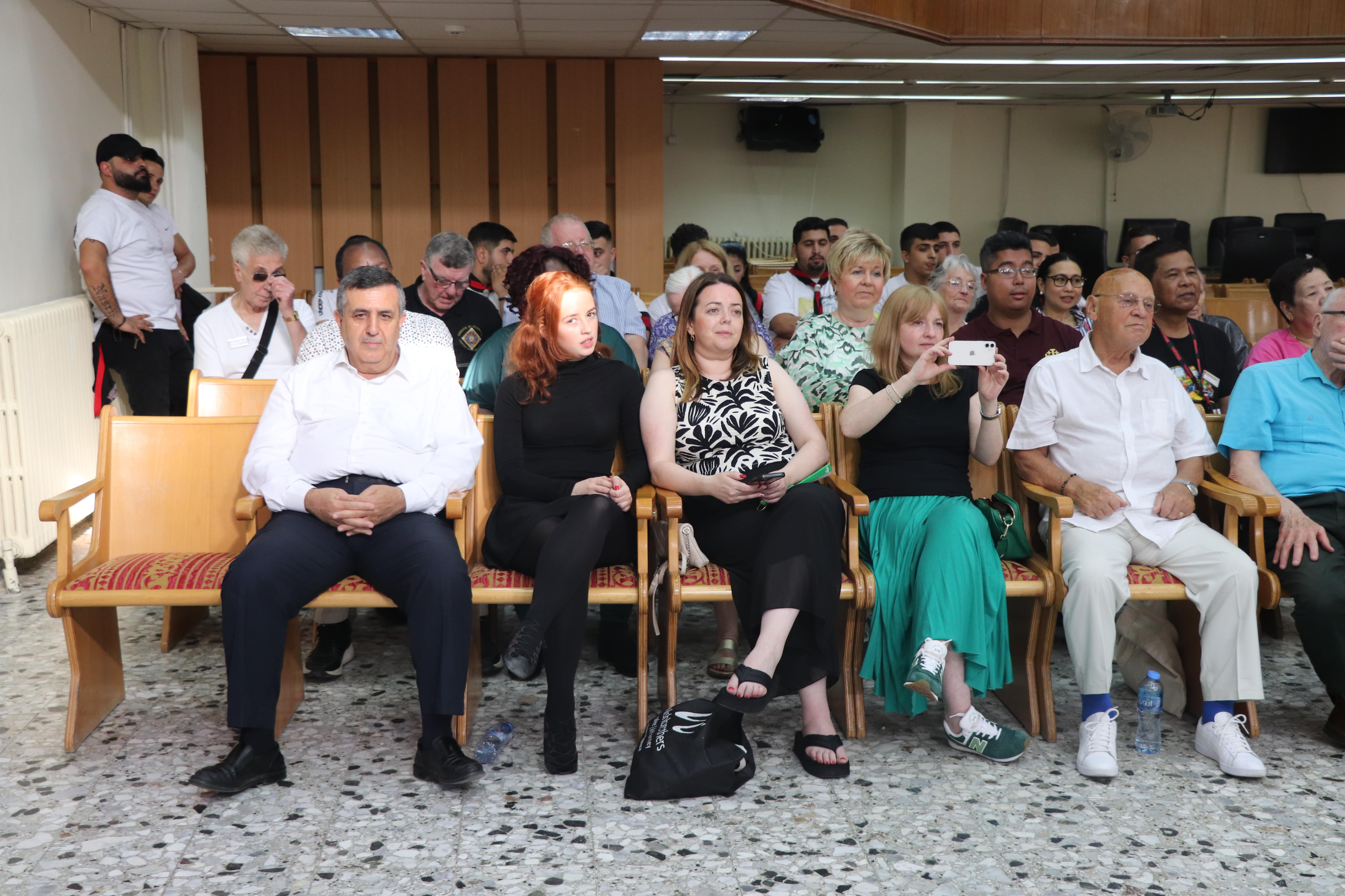 بلدية بيت لحم تنظم حفلاً على شرف رئيس بلدية غلاسكو السابق أليكس موسين والوفد الإسكتلندي المرافق له