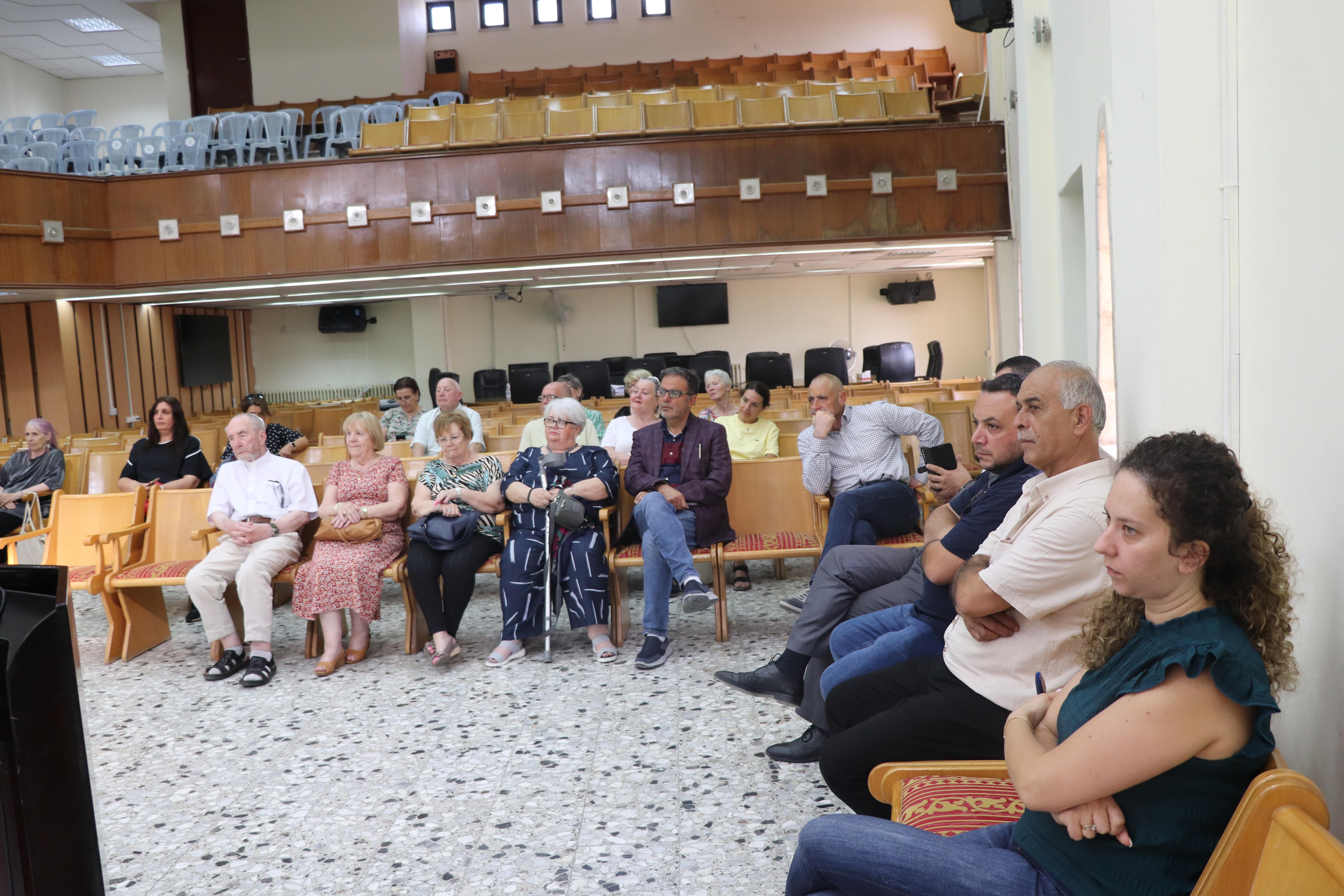 بلدية بيت لحم تنظم حفلاً على شرف رئيس بلدية غلاسكو السابق أليكس موسين والوفد الإسكتلندي المرافق له