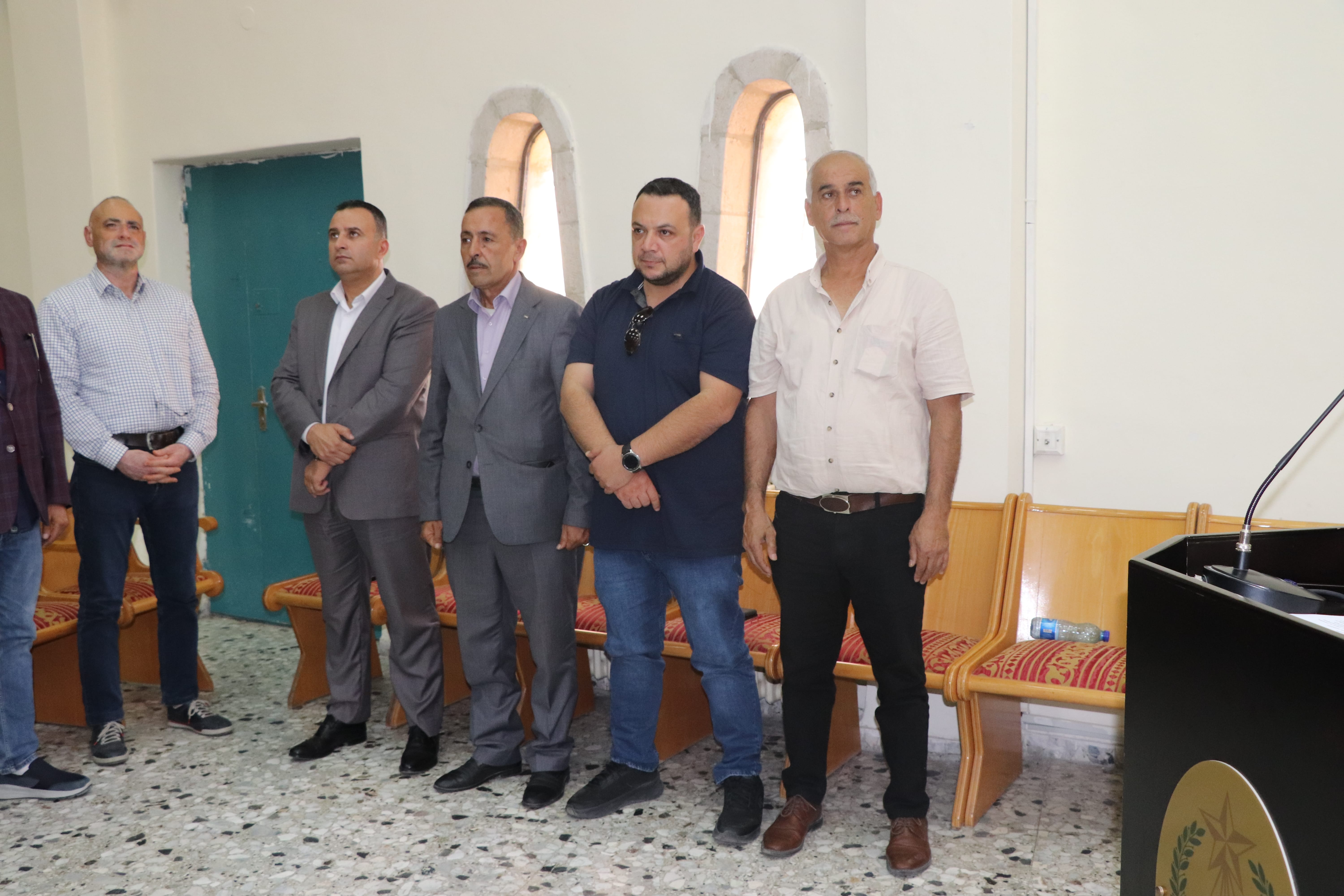 بلدية بيت لحم تنظم حفلاً على شرف رئيس بلدية غلاسكو السابق أليكس موسين والوفد الإسكتلندي المرافق له