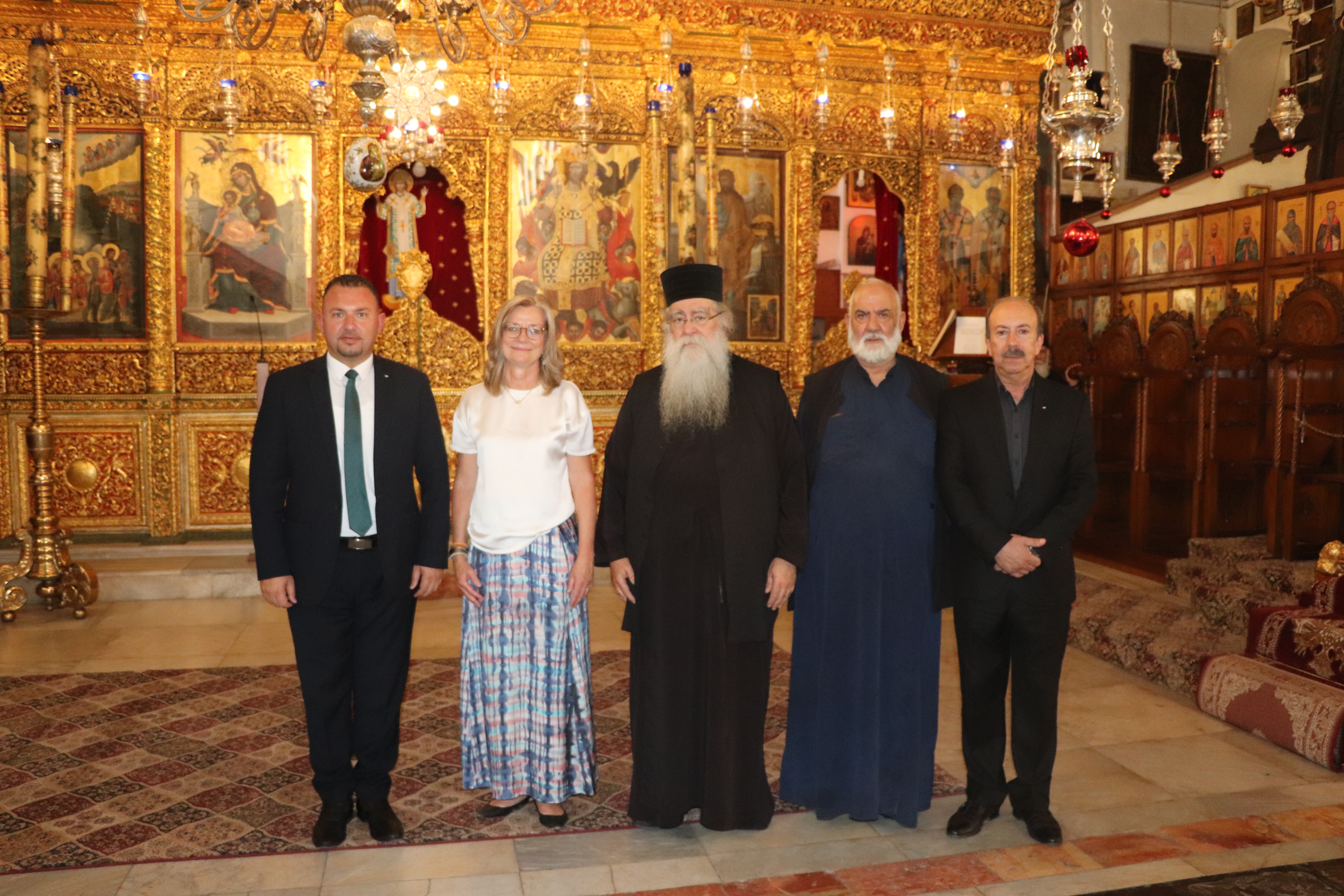 حنانيا يستقبل عضو المجلس التنفيذي في مجموعة بنك الائتمان لإعادة التنمية الألماني في مدينة بيت لحم لمناقشة واقع المدينة واحتياجاتها