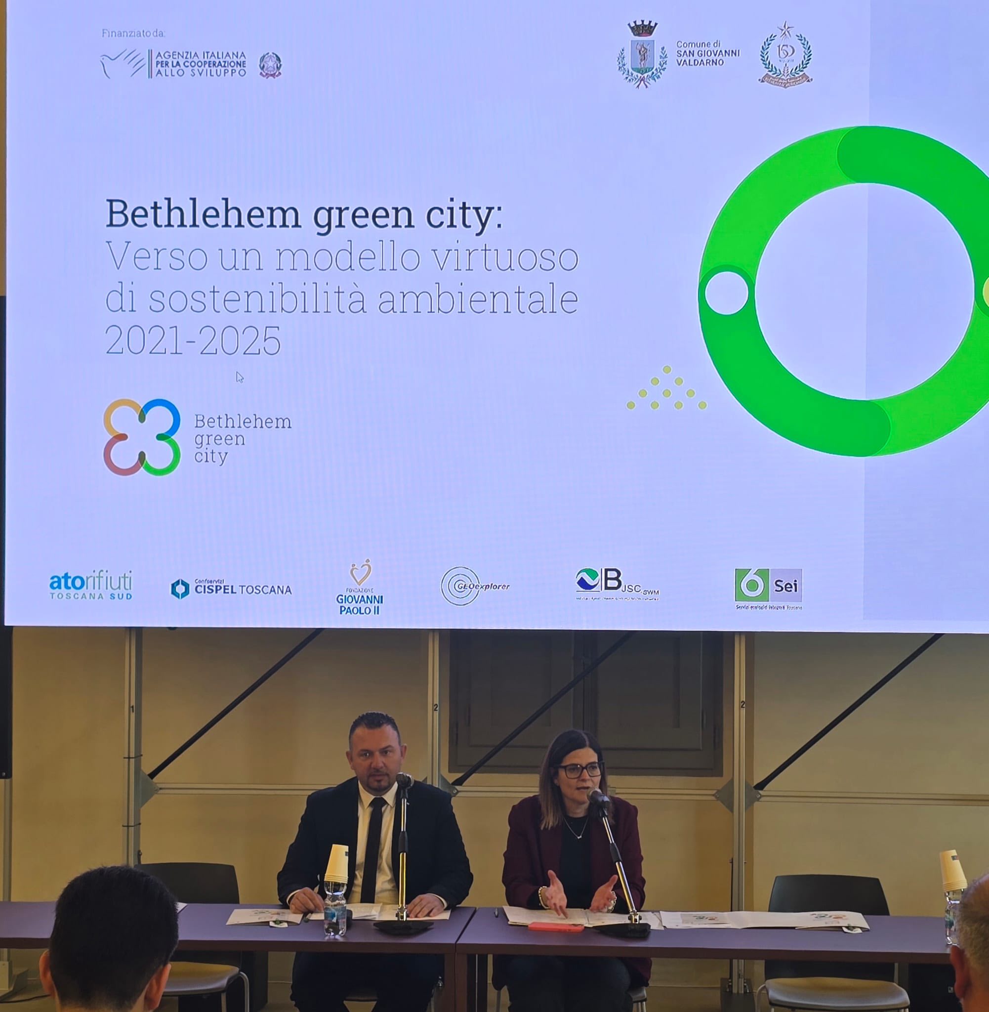 حنانيا يختتم مشروع "بيت لحم مدينة خضراء" في إيطاليا 