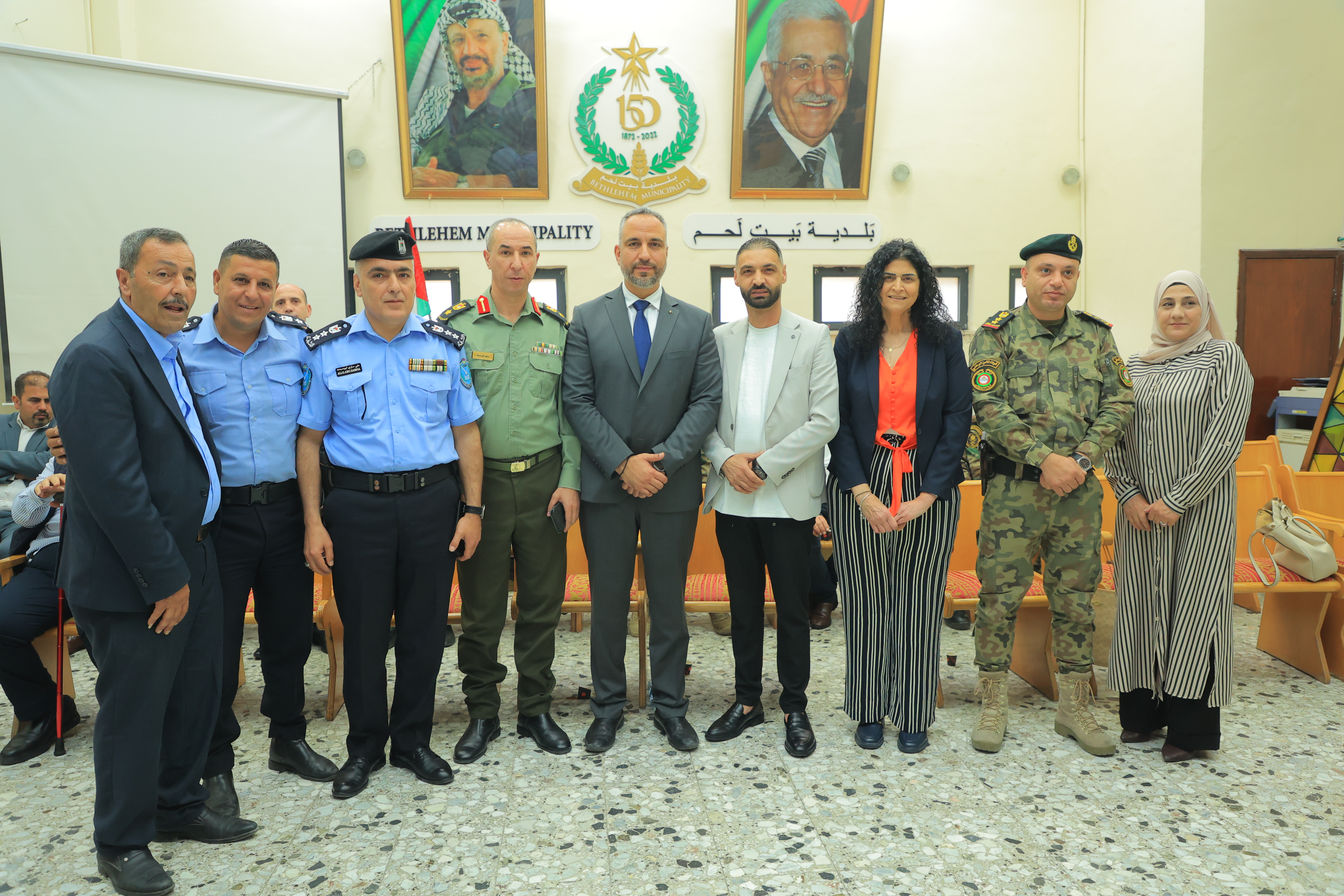 قنواتي وثلجية يتسلمان التهاني ويؤكدان الانفتاح والشراكة لخدمة بيت لحم