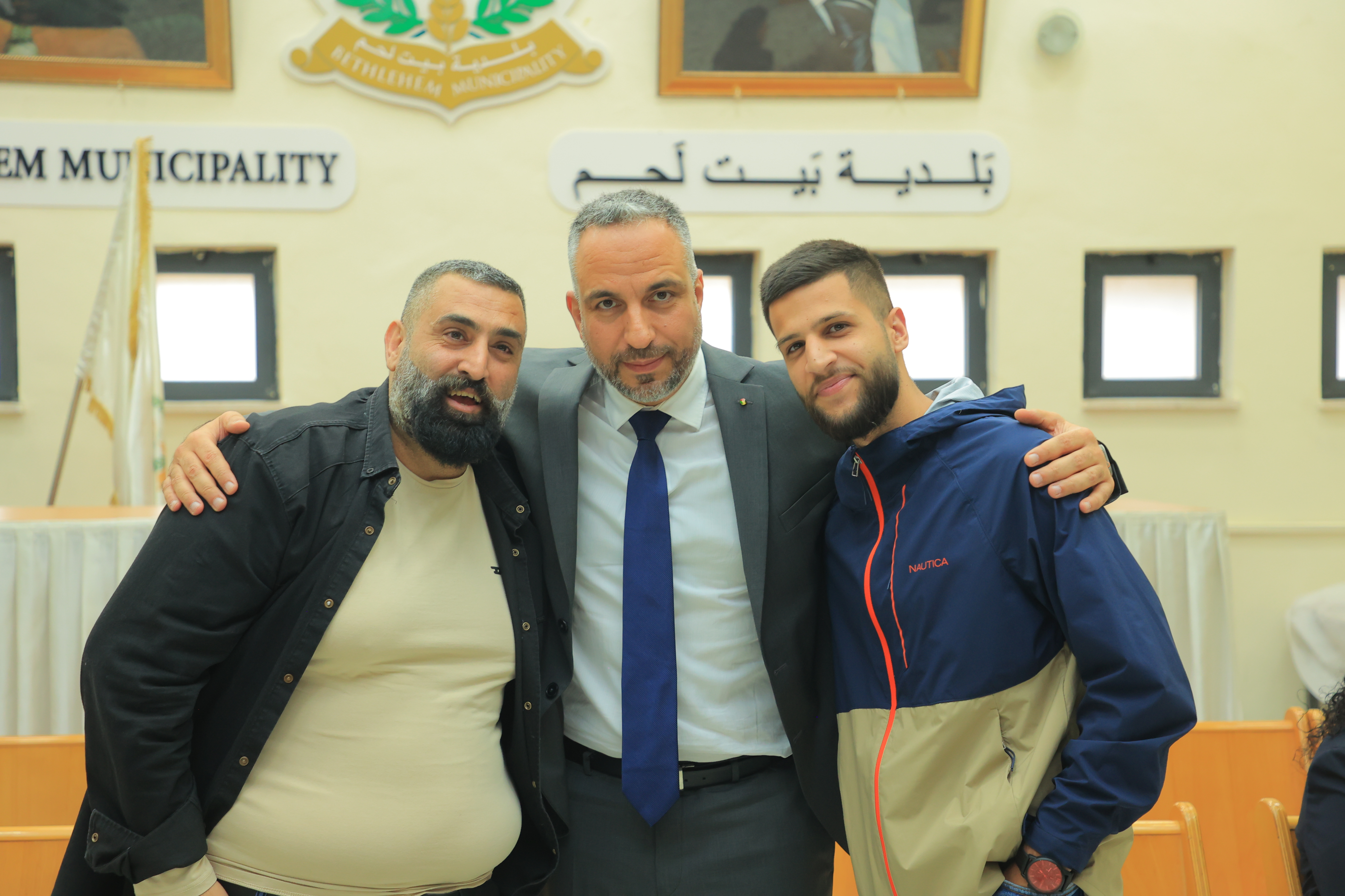 قنواتي وثلجية يتسلمان التهاني ويؤكدان الانفتاح والشراكة لخدمة بيت لحم