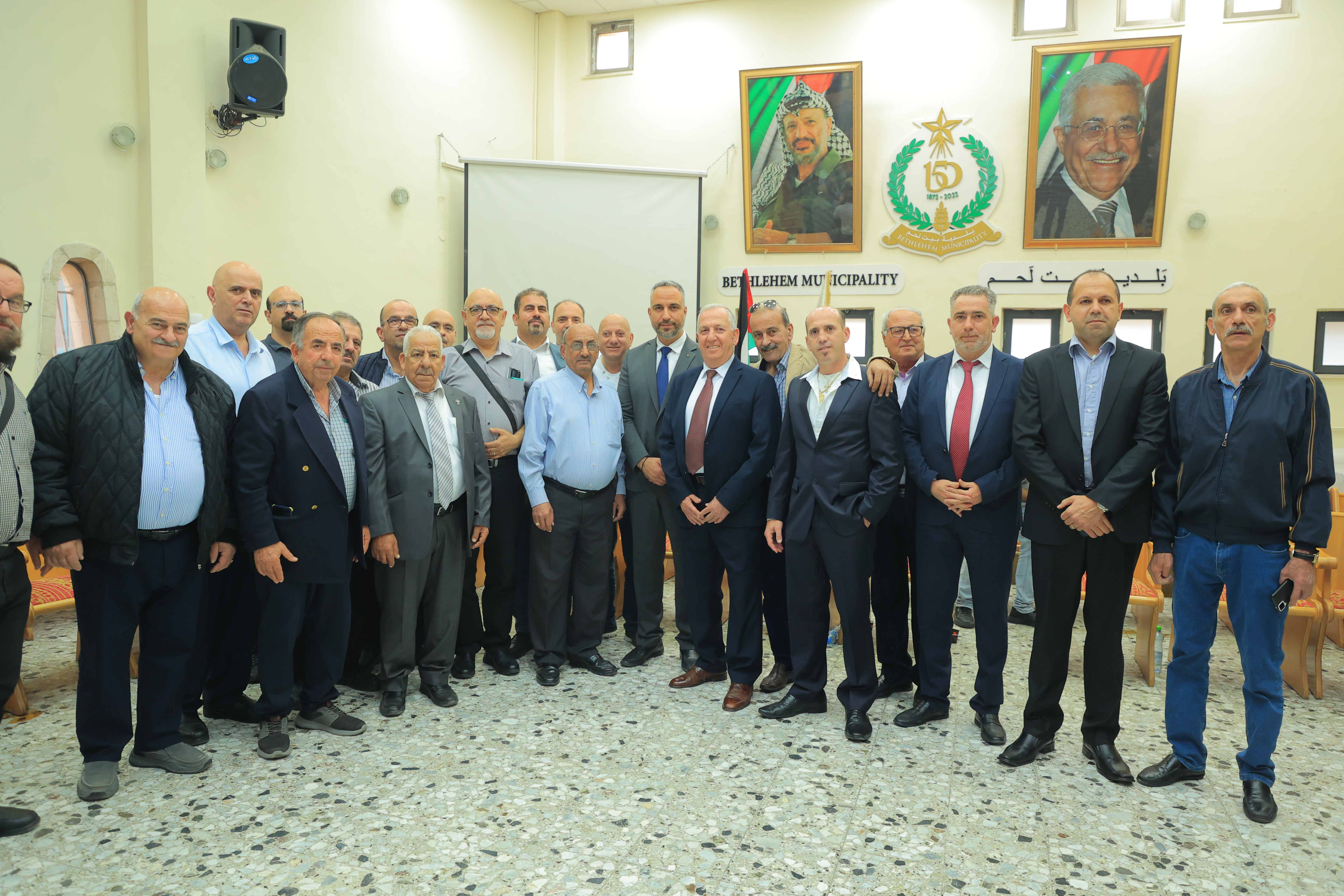 قنواتي وثلجية يتسلمان التهاني ويؤكدان الانفتاح والشراكة لخدمة بيت لحم