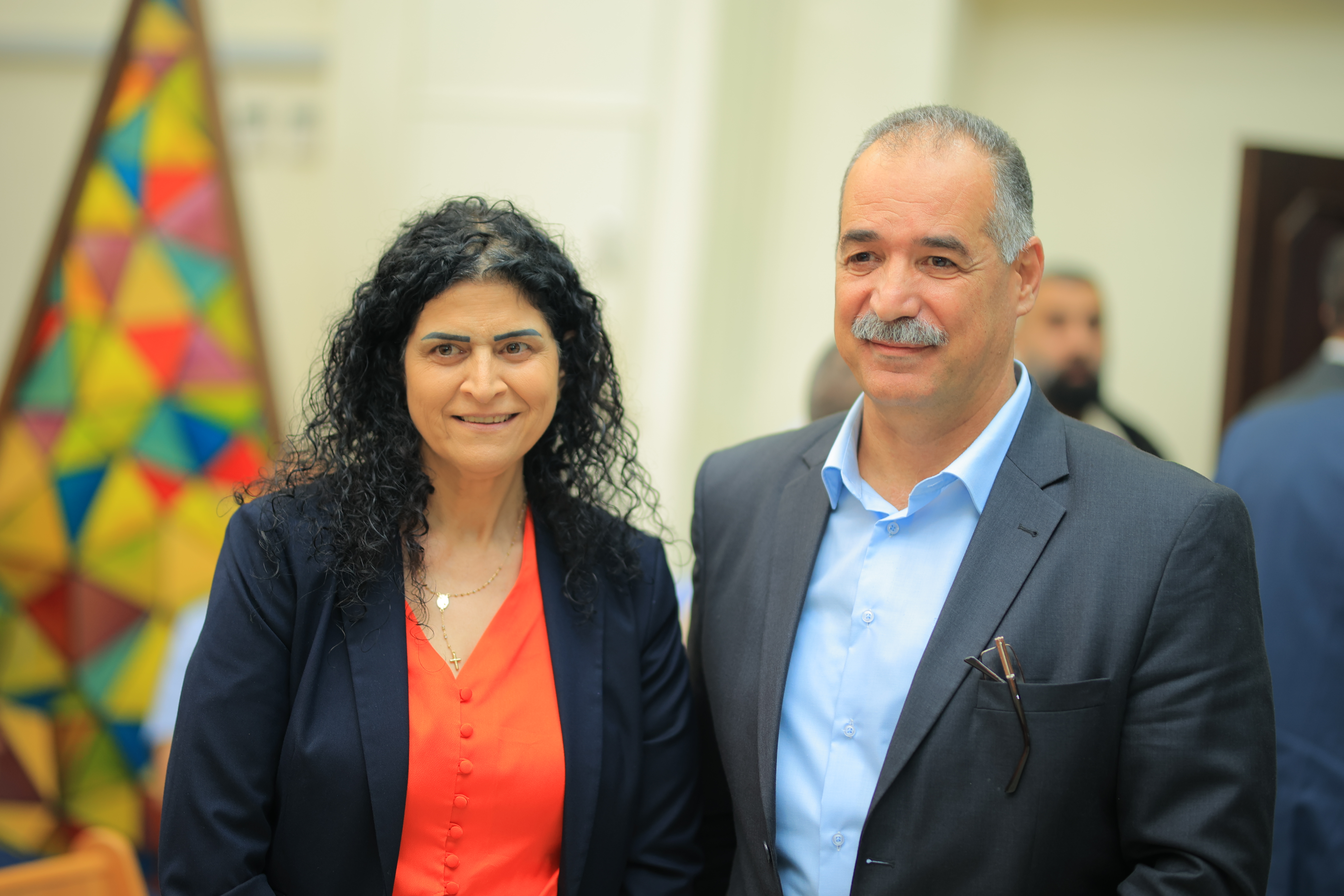 قنواتي وثلجية يتسلمان التهاني ويؤكدان الانفتاح والشراكة لخدمة بيت لحم