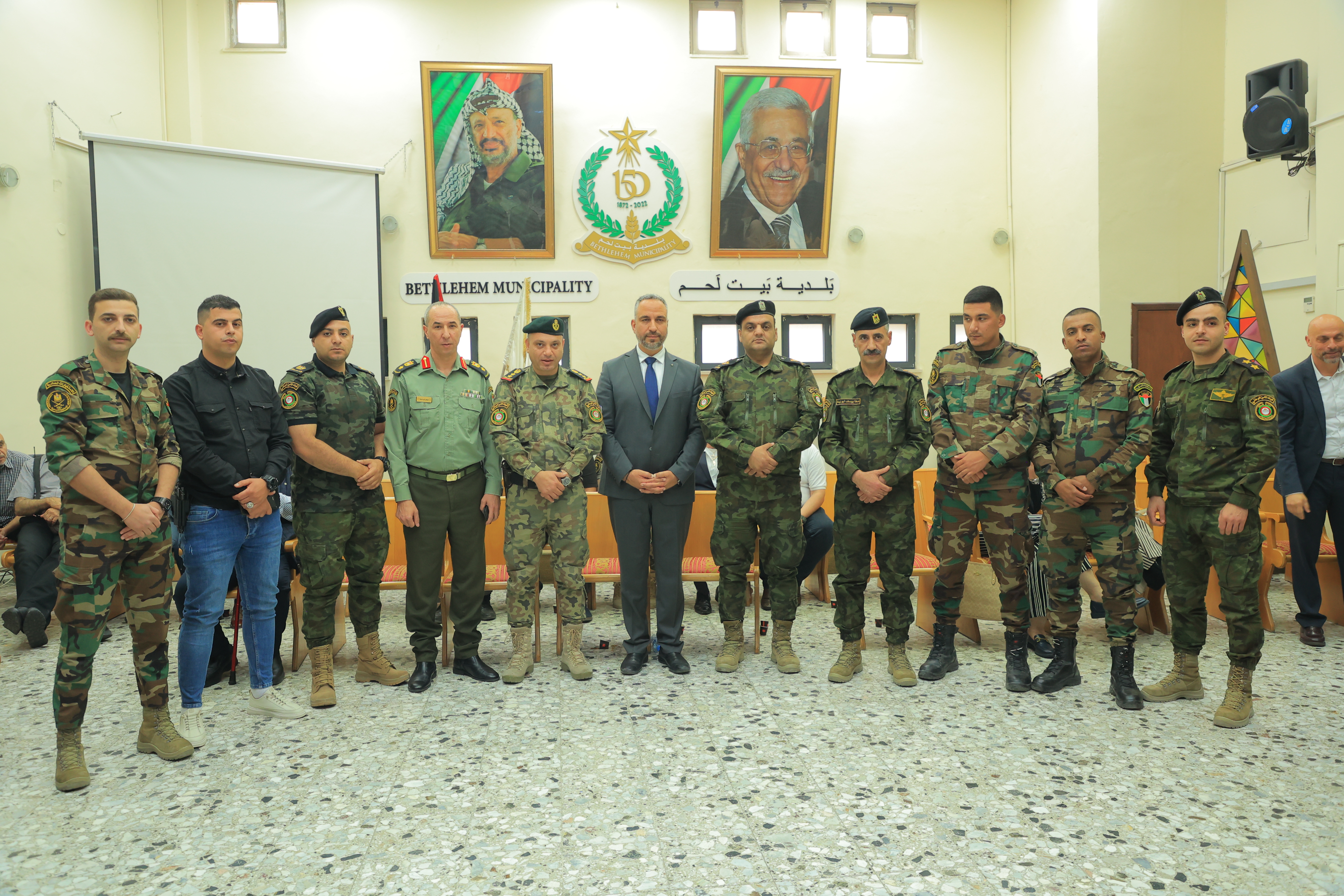 قنواتي وثلجية يتسلمان التهاني ويؤكدان الانفتاح والشراكة لخدمة بيت لحم