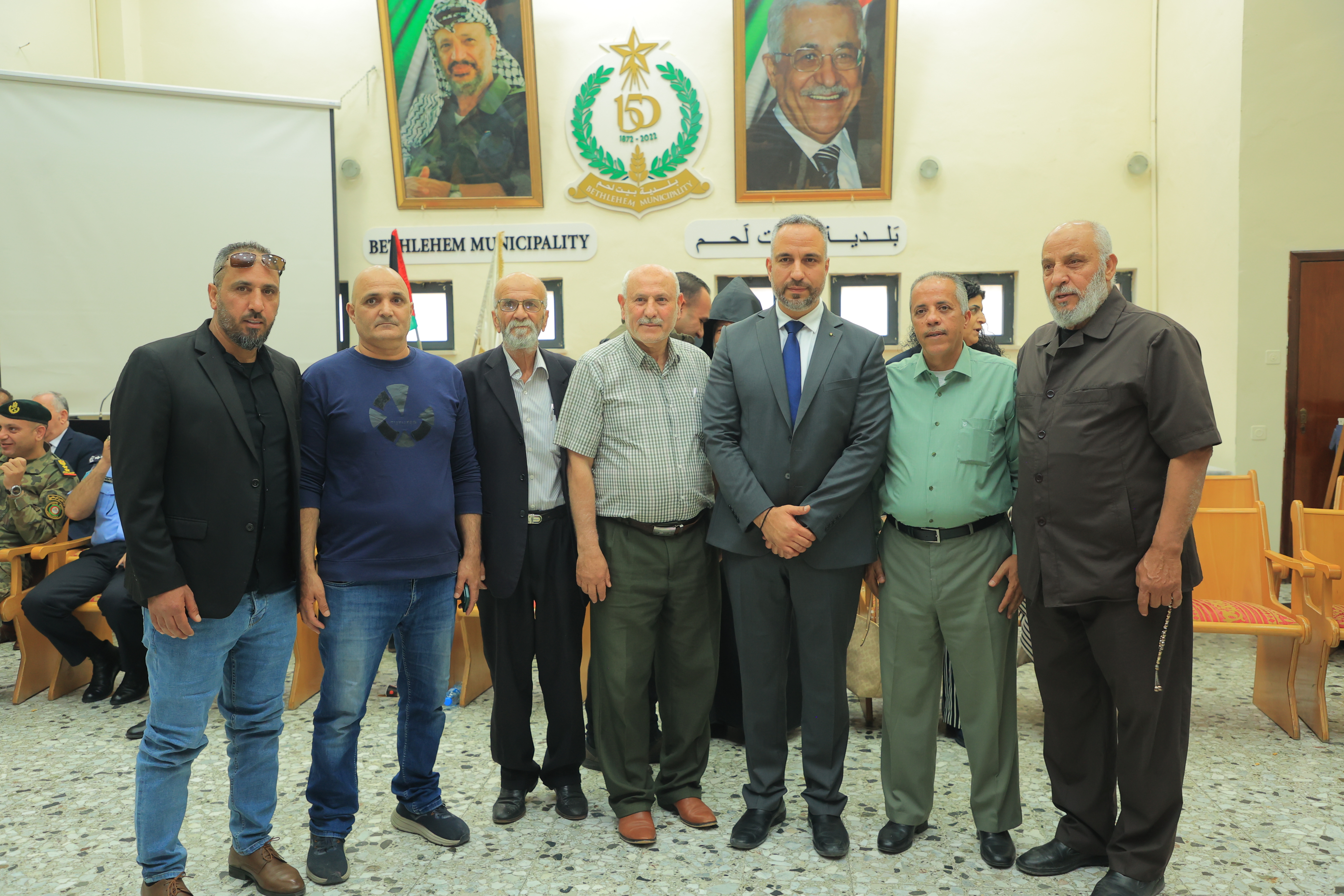 قنواتي وثلجية يتسلمان التهاني ويؤكدان الانفتاح والشراكة لخدمة بيت لحم