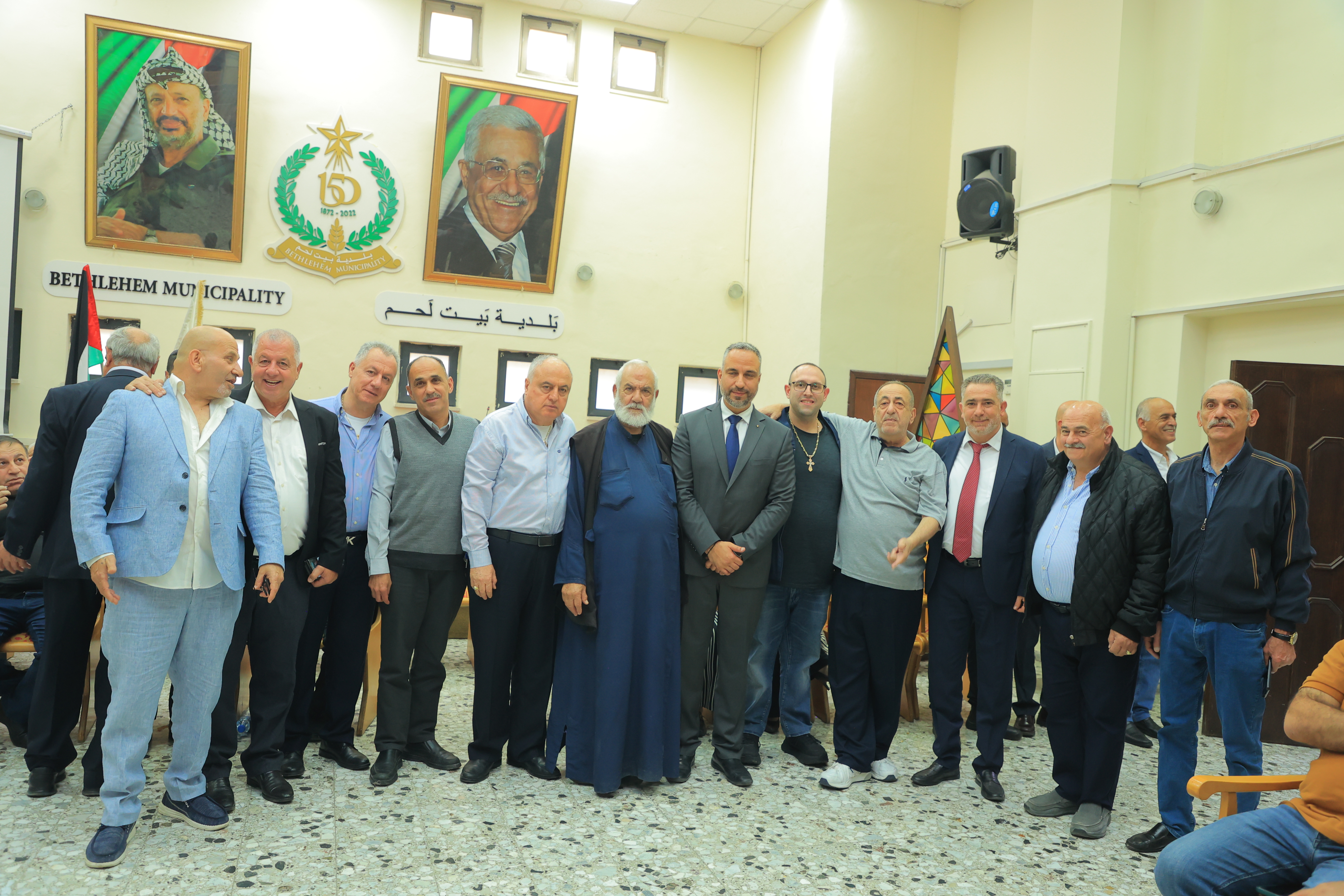 قنواتي وثلجية يتسلمان التهاني ويؤكدان الانفتاح والشراكة لخدمة بيت لحم