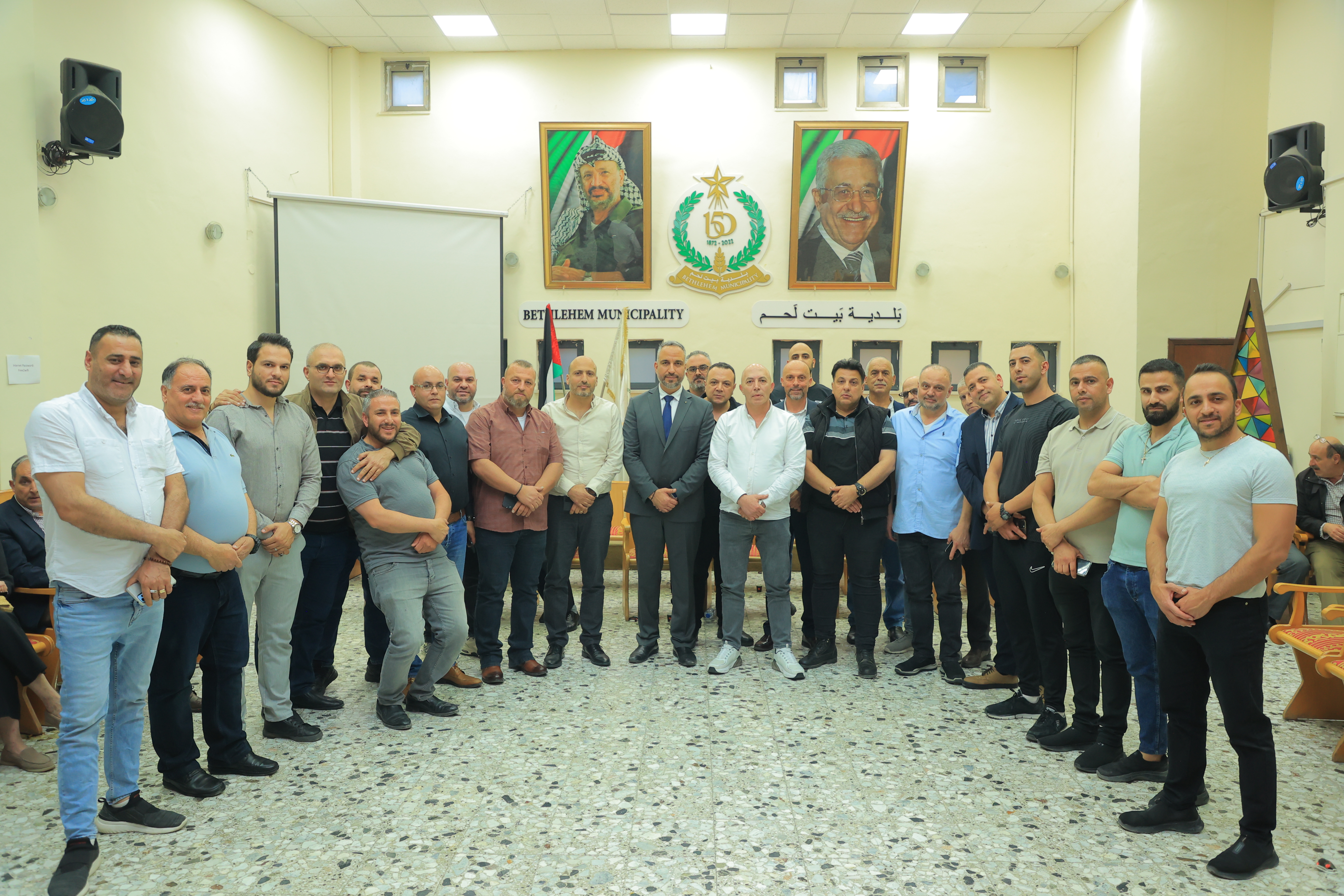 قنواتي وثلجية يتسلمان التهاني ويؤكدان الانفتاح والشراكة لخدمة بيت لحم