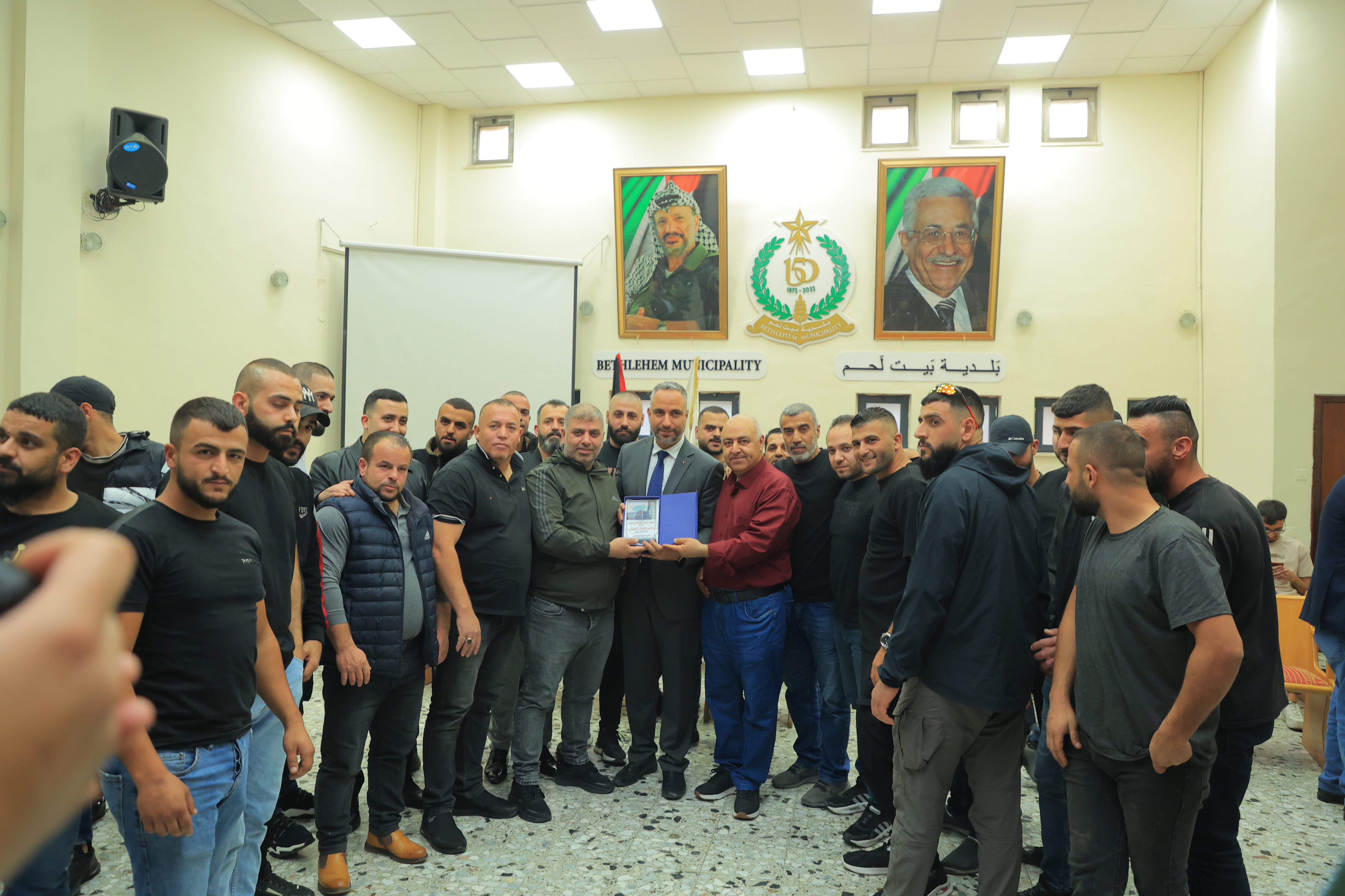 قنواتي وثلجية يتسلمان التهاني ويؤكدان الانفتاح والشراكة لخدمة بيت لحم