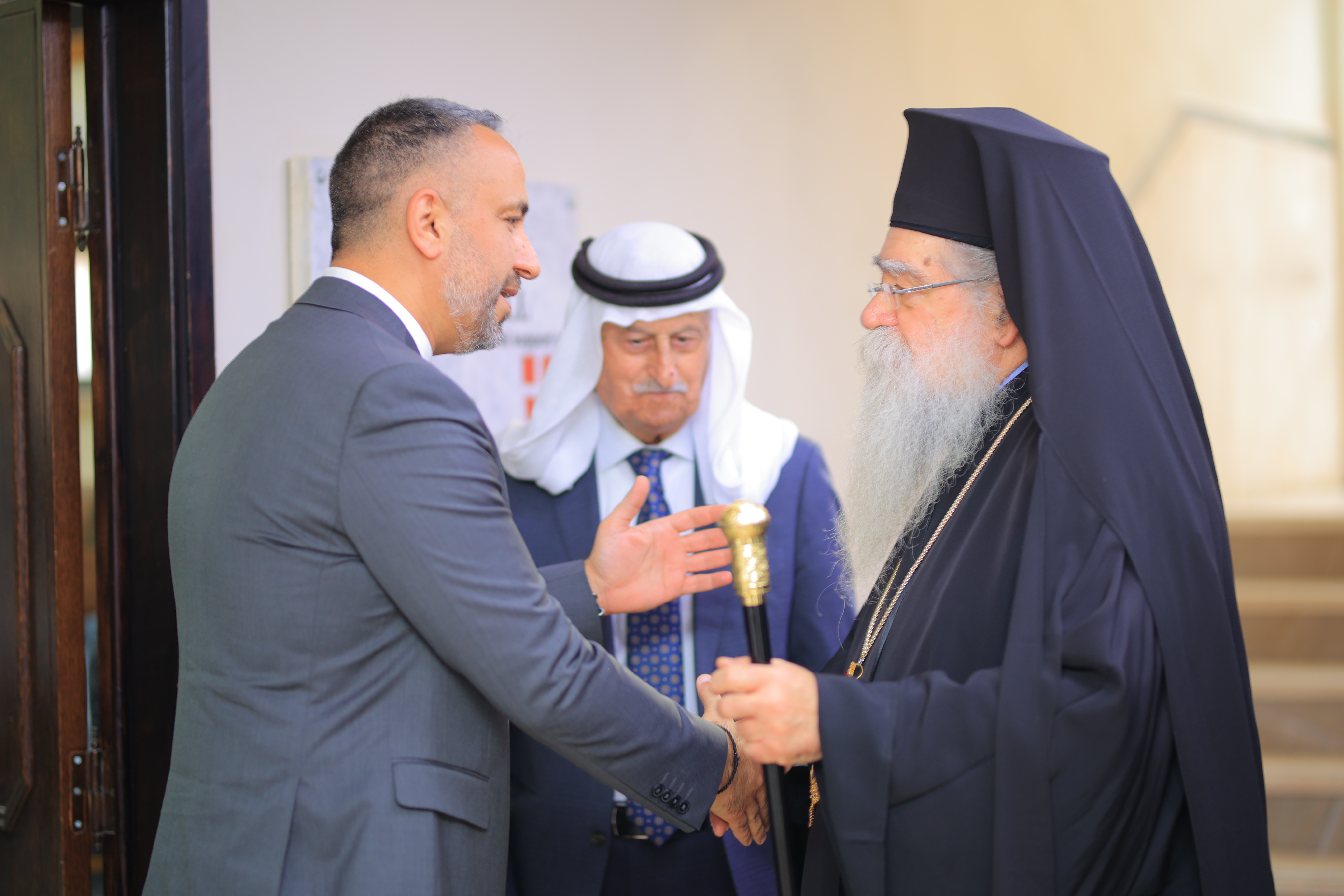 قنواتي وثلجية يتسلمان التهاني ويؤكدان الانفتاح والشراكة لخدمة بيت لحم