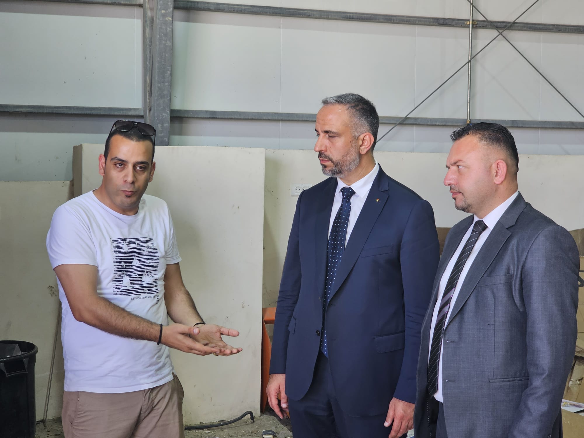 رئيس بلدية بيت لحم يبحث سبل التعاون المشترك مع مدير الوكالة الإيطالية للتعاون الإنمائي