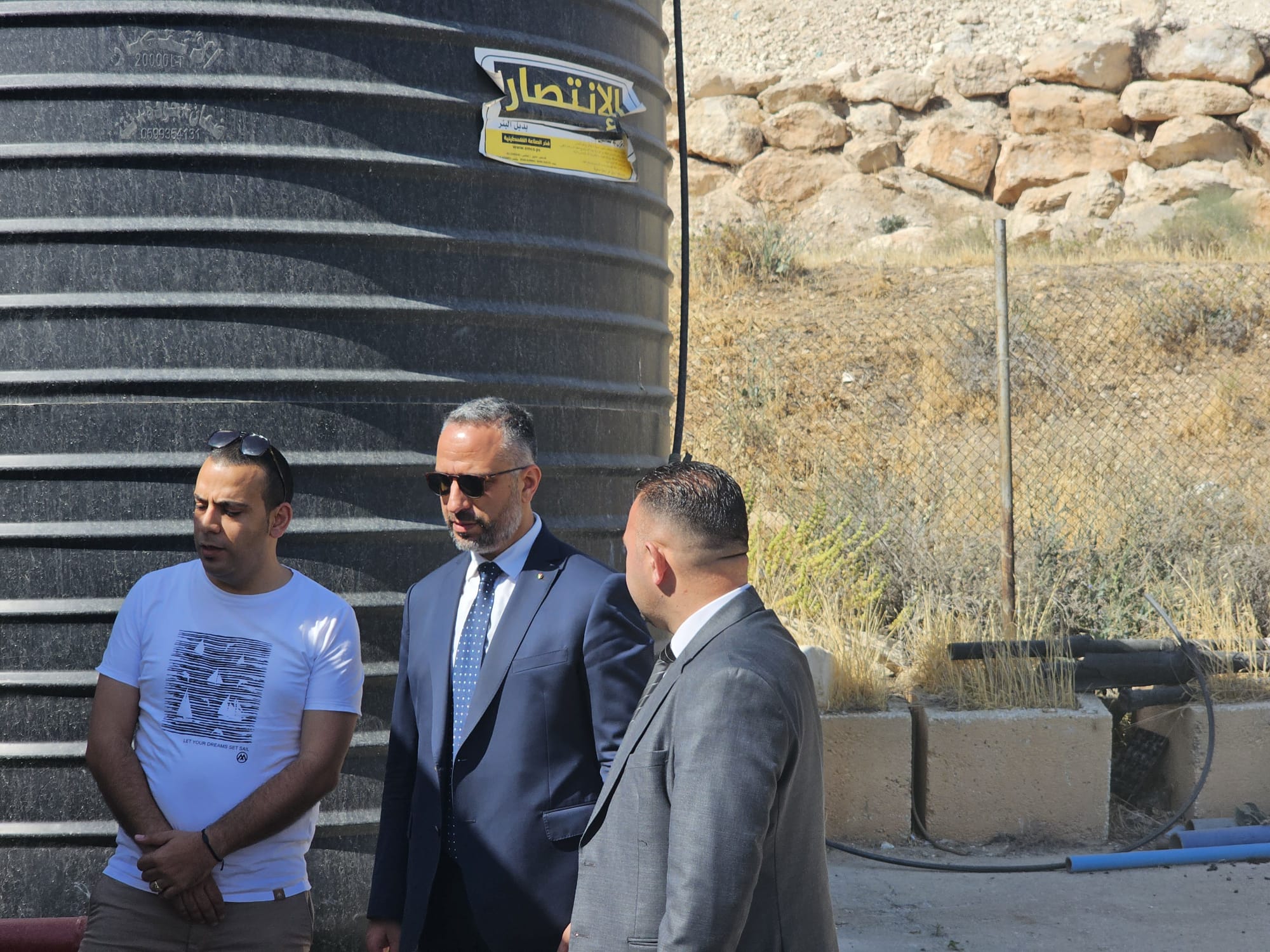 رئيس بلدية بيت لحم يبحث سبل التعاون المشترك مع مدير الوكالة الإيطالية للتعاون الإنمائي