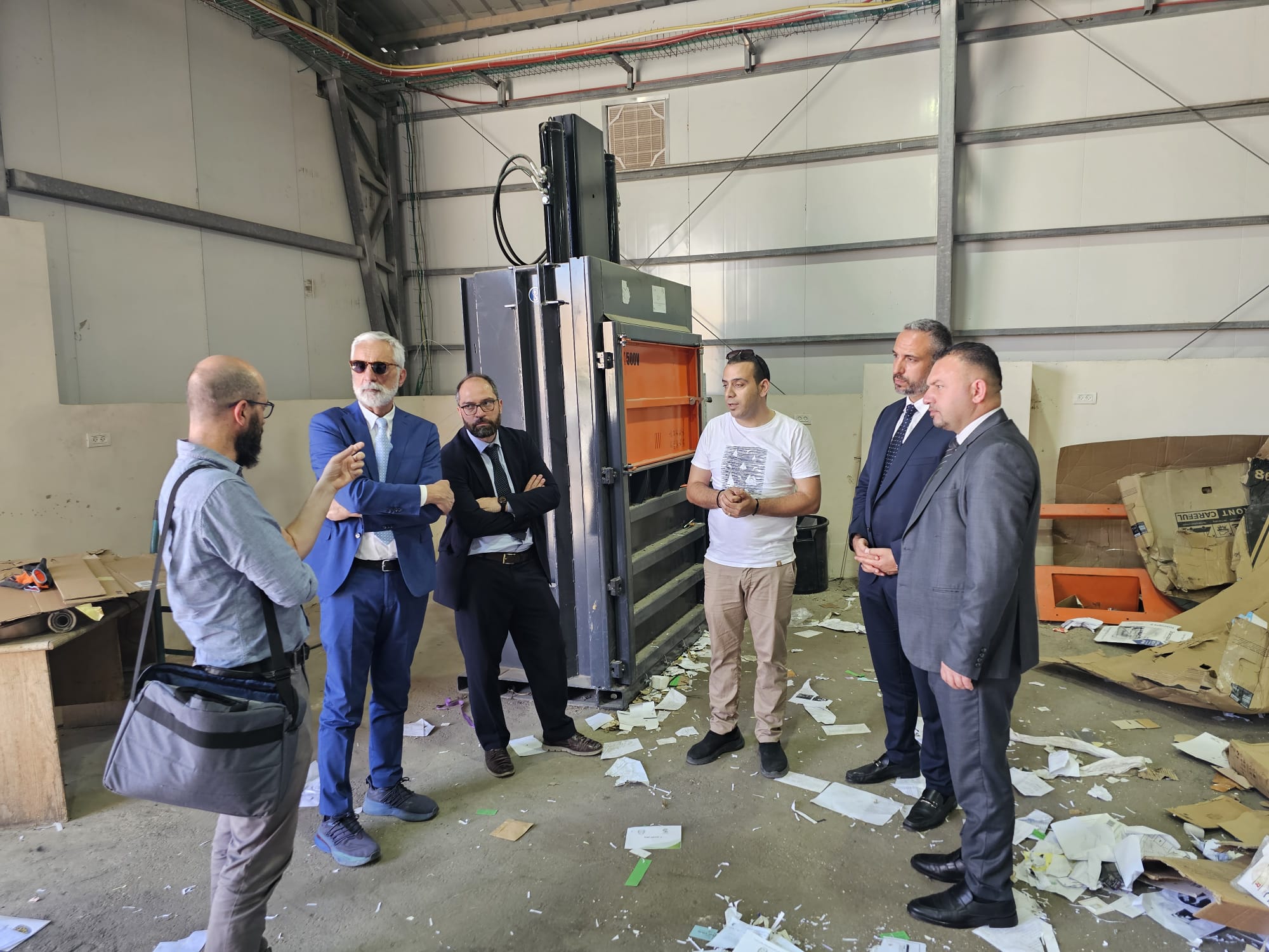 رئيس بلدية بيت لحم يبحث سبل التعاون المشترك مع مدير الوكالة الإيطالية للتعاون الإنمائي