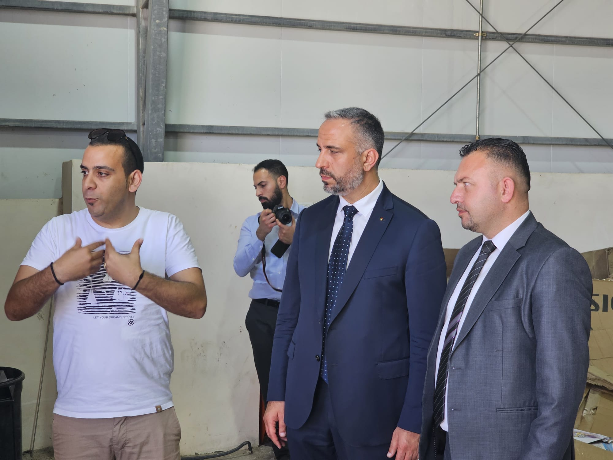 رئيس بلدية بيت لحم يبحث سبل التعاون المشترك مع مدير الوكالة الإيطالية للتعاون الإنمائي