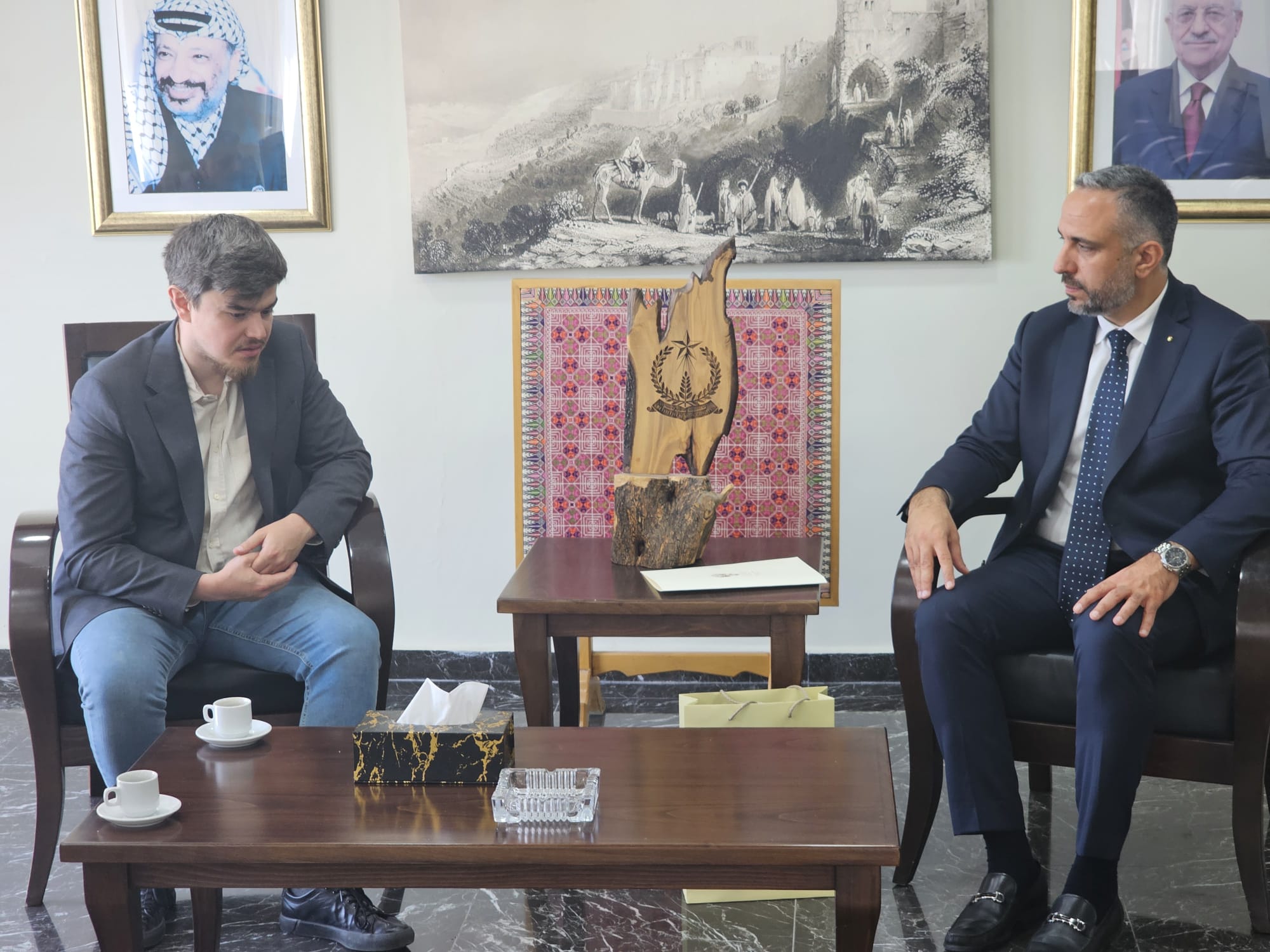 روسيا تشيد بعلاقاتها مع بيت لحم وتهنئ قنواتي بتسلمه رئاسة البلدية