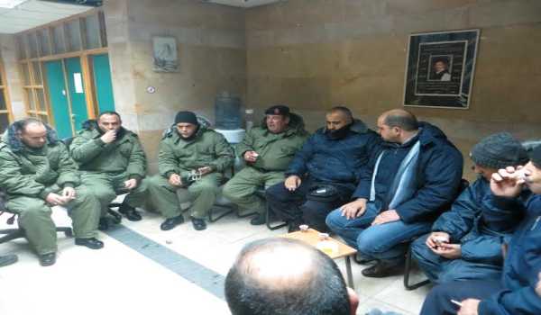 مجموعة من الشخصيات الاعتبارية تزور غرفة طوارىء بلدية بيت لحم وتثمن الجهود 