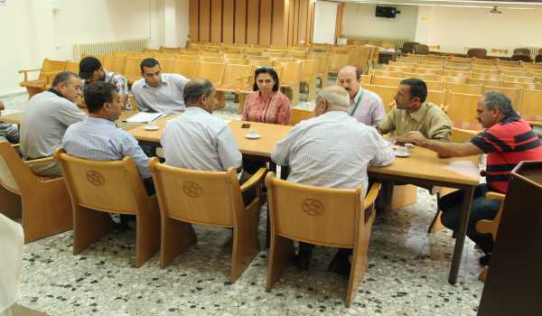 رئيسة بلدية بيت لحم تبحث مع اتحاد المقاولين الفلسطينيين آلية استئناف أعمال مشروع شارع زقاق أبو زيد في واد معالي