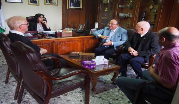 زيارة وفد من جامعة بيت لحم