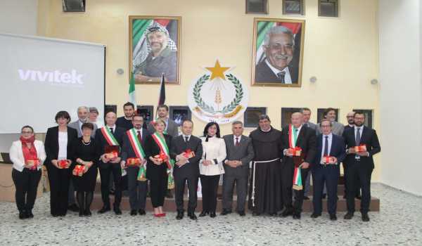 بلدية بيت لحم تطلق مجموعة من مشاريعها  الممولة من الحكومة الإيطالية من خلال  برنامج دعم البلديات الفلسطينية ومن بينها حوش السريان والمدبسة