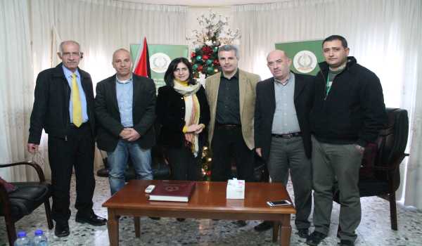 بلدية بيت لحم تطلع صندوق تطوير وإقراض  البلديات على مشاريع البنية التحتية الحالية والمستقبلية في مدينة بيت لحم 