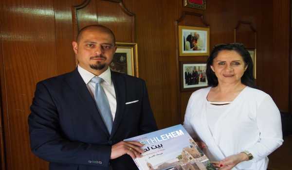 بابون تلتقي ممثل جمهورية قبرص ويتباحثان سبل تعزيز السياحة في بيت لحم 