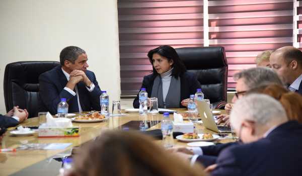 رئيسة بلدية بيت لحم تستقبل وفداً من لجنة العلاقات الخارجية في البرلمان الأوروبي  وتستعرض تحديات مدينة بيت لحم