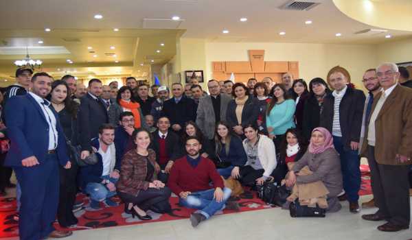 الحفل الميلادي الخاص بموظفي بلدية بيت لحم 13-1-2017