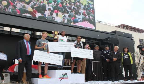 انطلاق ماراثون فلسطين الدولي الخامس في بيت لحم
