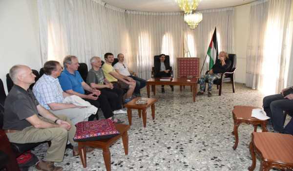 رئيسة بلدية بيت لحم تستقبل فرقة هورتوس ميوزيكوس الأستونية 