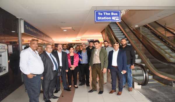 جولة تفقدية من قبل بلدية بيت لحم لمحطة الباصات المركزية قبيل الإستلام الرسمي مع بداية ايار