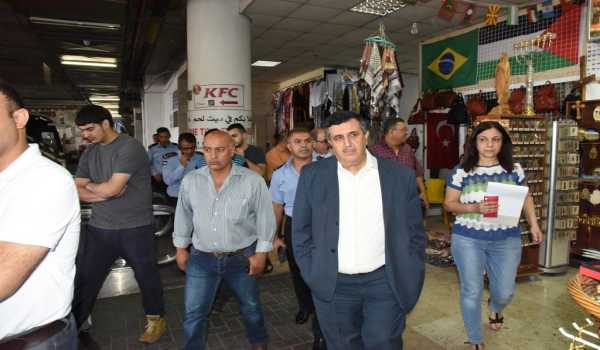 رئيس بلدية بيت لحم في جولة تفقدية لمحطة الباصات المركزية ويبدي ملاحظاته لتطويرها  ويبحث سبل حل الأزمة المرورية في المنطقة المحيطة بالمحطة