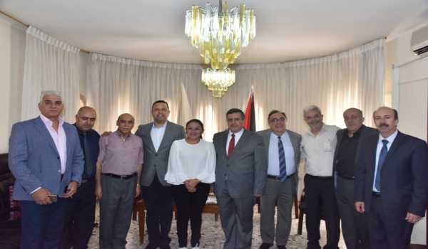 سلمان يشارك في إستقبال نائب رئيس البرلمان الصيني ويرافقه في جولته إلى كنيسة المهد ويستقبل وفدا برلمانيا مكسيكيا في دار البلدية