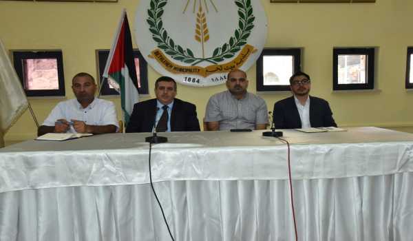 ورشة عمل في بلدية بيت لحم مع صناع القرار والجهات المسؤولة عن ادارة وتنفيذ المشاريع المقترحة لإعادة إحياء شارع النجمة