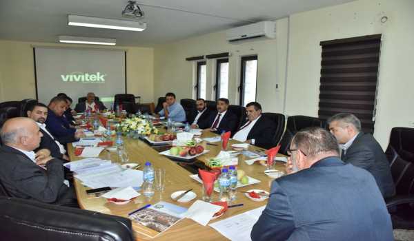 إجتماع للهيئة التنفيذية للإتحاد الفلسطيني للهيئات المحلية في بلدية بيت لحم 