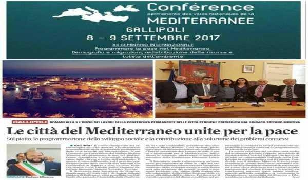 سلمان يترأس المؤتمر الدائم للمدن التاريخية لحوض البحر الأبيض المتوسط في جاليبولي الإيطالية