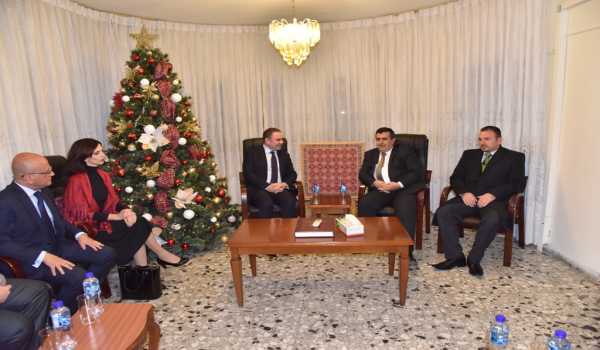 رئيس وأعضاء مجلس بلدية بيت لحم يستقبلون وفداً مالطياً رفيع المستوى يترأسه وزير العدل والثقافة والحكم المحلي المالطي