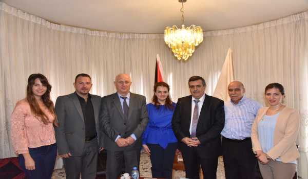  رئيس بلدية بيت لحم يستقبل مديرة دائرة الشرق الأوسط وإفريقيا في وزارة الخارجية الأوكرانية وينقل لها تحديات المدينة