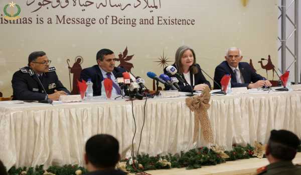 مؤتمر صحفي خاص بإحتفالات أعياد الميلاد المجيدة في مركز السلام بيت لحم