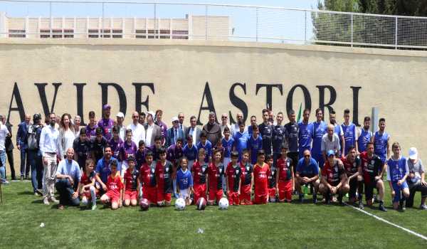 بلدية بيت لحم تحتفل بافتتاح ملعب كرة القدم المصغر "دافيدي أستوري" في بيت لحم