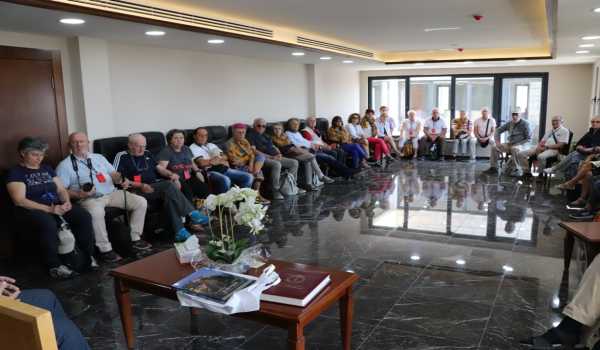 وفد جميعة (Sodalitas) الإيطالية يزور بلدية بيت لحم ويلتقي بسلمان